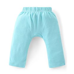 Babyhug Interlock Cotton Knit Full Length Diaper Pants Stripes & Dino Print Pack of 3 - Multicolor