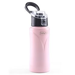Babyhug Steel Sipper With Flip Cap Pink -  500 ml