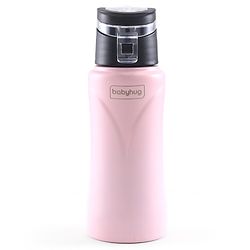 Babyhug Steel Sipper With Flip Cap Pink -  500 ml