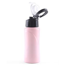 Babyhug Steel Sipper With Flip Cap Pink -  500 ml
