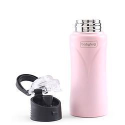 Babyhug Steel Sipper With Flip Cap Pink -  500 ml