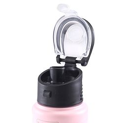 Babyhug Steel Sipper With Flip Cap Pink -  500 ml