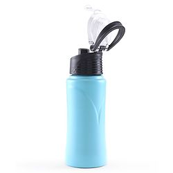 Babyhug Steel Sipper With Flip Cap Blue -  500 ml