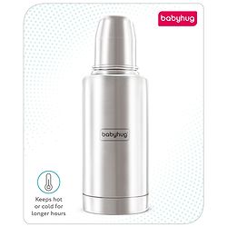 Babyhug Insulated Steel Feeding Bottle - 300 ml