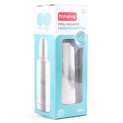 Babyhug Insulated Steel Feeding Bottle - 300 ml