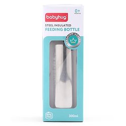 Babyhug Insulated Steel Feeding Bottle - 300 ml