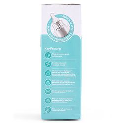 Babyhug Insulated Steel Feeding Bottle - 300 ml