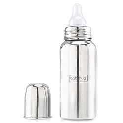 Babyhug Steel Feeding Bottle - 240 ml