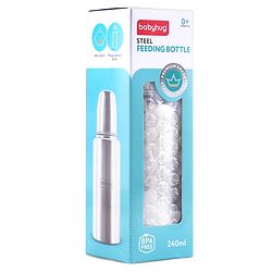 Babyhug Steel Feeding Bottle - 240 ml