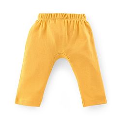 Babyhug Interlock Full Length Diaper Leggings Floral Printed Pack of 3 - Yellow & Pink