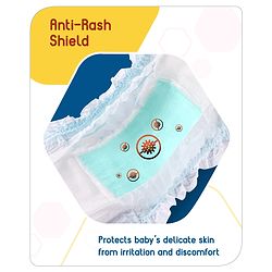 Babyhug Advanced Tape Style Diapers New Born Size - 10 Pieces