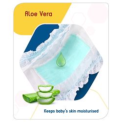 Babyhug Advanced Tape Style Diapers New Born Size - 10 Pieces