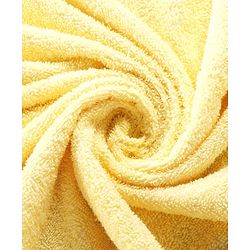 Babyhug  Woven Terry Hooded Towel with Applique L 76.2 x B 76.2 cm - Yellow