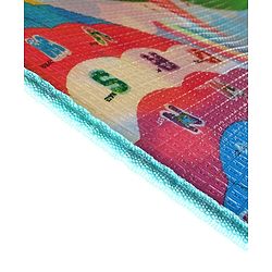 Babyhug Cow & Lion Printed Play Mat  - Green