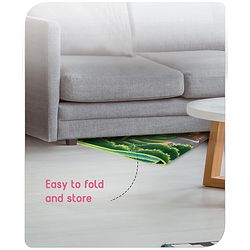 Babyhug Dinosaurs Printed Play Mat  - Yellow & Blue