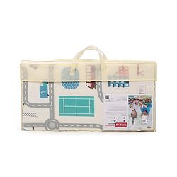 Babyhug XPE Waterproof Folding Mat With Bear Print - Orange