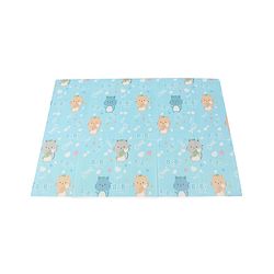 Babyhug XPE Waterproof Folding Mat With Bear Print - Orange