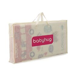 Babyhug XPE Waterproof Folding Mat With Bear Print - Orange