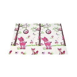 Babyhug XPE Waterproof Folding Mat With Bear Print - Orange