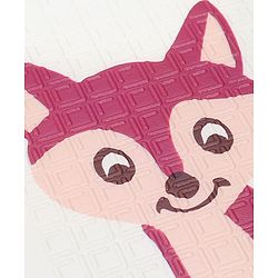 Babyhug XPE Waterproof Folding Mat With Bear Print - Orange