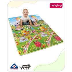 Babyhug  Octopus Printed Play Mat - Green & Blue