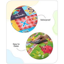 Babyhug  Octopus Printed Play Mat - Green & Blue