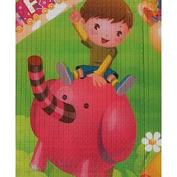 Babyhug  Octopus Printed Play Mat - Green & Blue