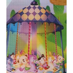Babyhug  Octopus Printed Play Mat - Green & Blue