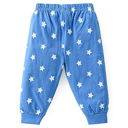 Babyhug Cotton Knit Full Sleeves Paw Patrol Print Night Suit - Green & Blue