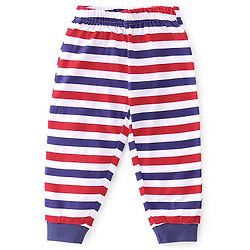 Babyhug Single Jersey Paw Patrol Full Sleeves Night Suit Marshall Printed - Red