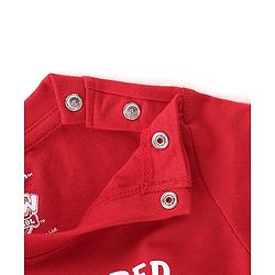 Babyhug Single Jersey Paw Patrol Full Sleeves Night Suit Marshall Printed - Red