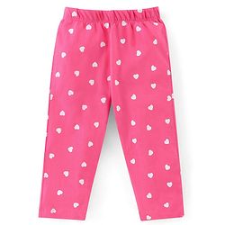 Babyhug Cotton Knit Full Sleeves Night Suit With Paw Patrol Print - Navy Blue & Pink