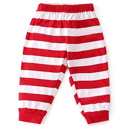 Babyhug Single Jersey Full Sleeves Nightsuit Tom & Jerry Printed - Red