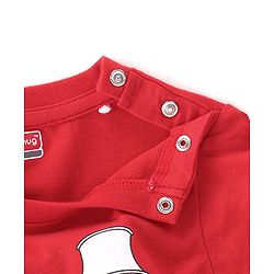 Babyhug Single Jersey Full Sleeves Nightsuit Tom & Jerry Printed - Red