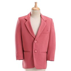 Babyhug Woven Full Sleeves Stretch Party Suit & T-Shirt with Text Print - White & Salmon Pink