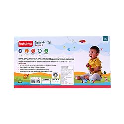 Babyhug Rattle Gift Set Pack of 3 - Multicolour