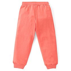 Babyhug Cotton Full Length Lounge Pants Striped Pack of 3 - Pink & Blue