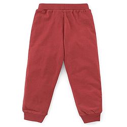 Babyhug Cotton Knit Full Length Vacation Print Lounge Pants Pack of 3 - Navy Maroon & Yellow