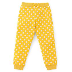 Babyhug Cotton Knit Full Length Floral Print Lounge Pants Pack of 3 - Navy Pink & Yellow