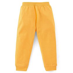 Babyhug Cotton Knit Full Length Floral Print Lounge Pants Pack of 3 - Navy Pink & Yellow