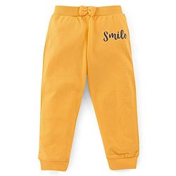 Babyhug Cotton Knit Full Length Floral Print Lounge Pants Pack of 3 - Navy Pink & Yellow
