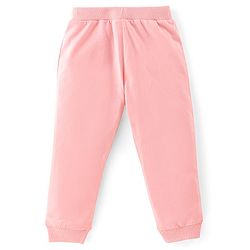 Babyhug Cotton Jersey Knit Lounge Pant Heart Print Pack of 3 - Multicolor