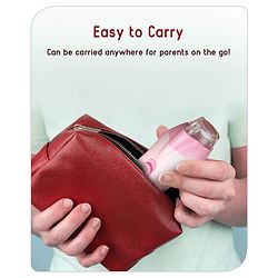 Babyhug 7-in-1 Electric Baby Nail Trimmer and Grooming Set  Pink | For Newborns, Infants & Toddlers | Safe | Gentle |Ergonomic Grip | BPA Free |