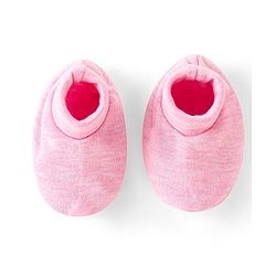 Babyhug 100% Cotton Full Sleeves Onesies With Cap & Mittens & Booties Teddy Print - Pink