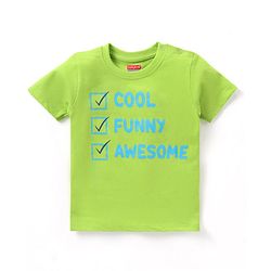 Babyhug Cotton  Half Sleeves T-Shirt With Text Graphics Pack of 3 - Multicolour