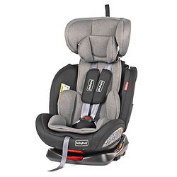 Babyhug Endeavor Isofix Convertible Car Seat - Black Grey