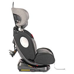 Babyhug Endeavor Isofix Convertible Car Seat - Black Grey