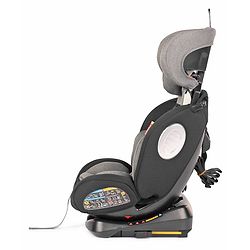 Babyhug Endeavor Isofix Convertible Car Seat - Black Grey