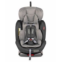 Babyhug Endeavor Isofix Convertible Car Seat - Black Grey