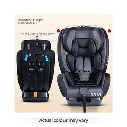 Babyhug Kids Convertible & 360 Degree Rotating Isofix Car Seat - Blue